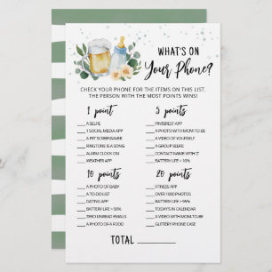 Green Baby est en train de brasser ce qui est sur