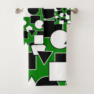Green Bauhaus Collage
