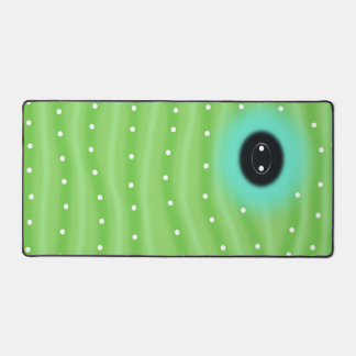 Green Caterpillar Motif Gallery Wrap Wall Canvas