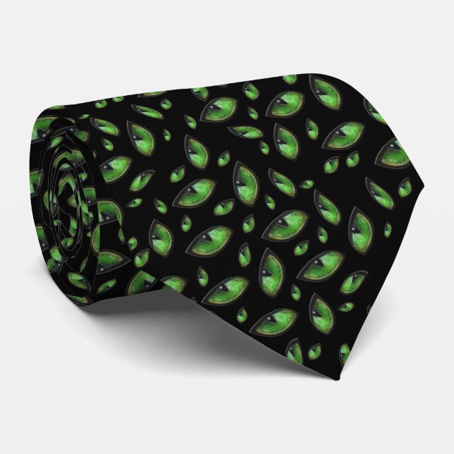 Green Cats Eyes, Cravate (Roulé)