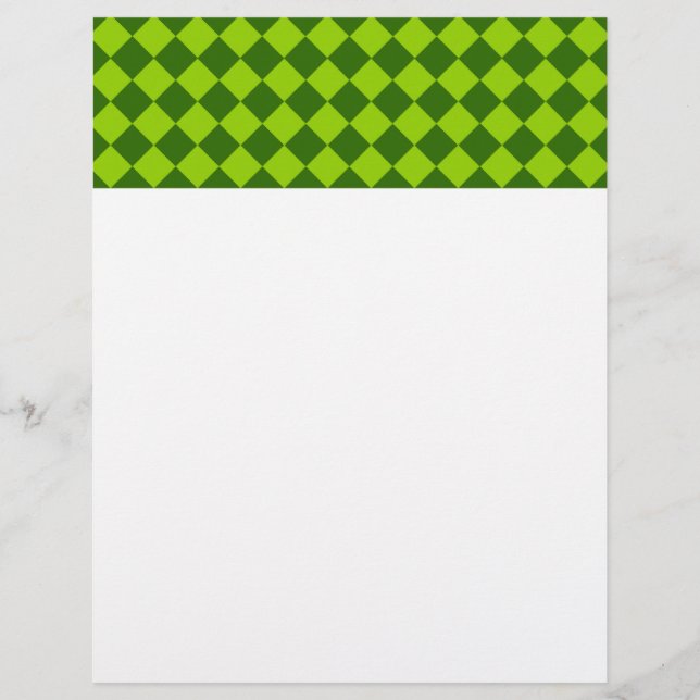 Green Combination Diamond Motif par STaylor (Devant)