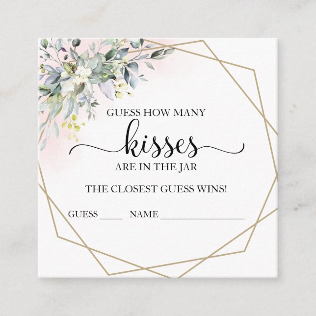 Green Eucalyptus Devine Combien De Cartes De Baise (Devant)