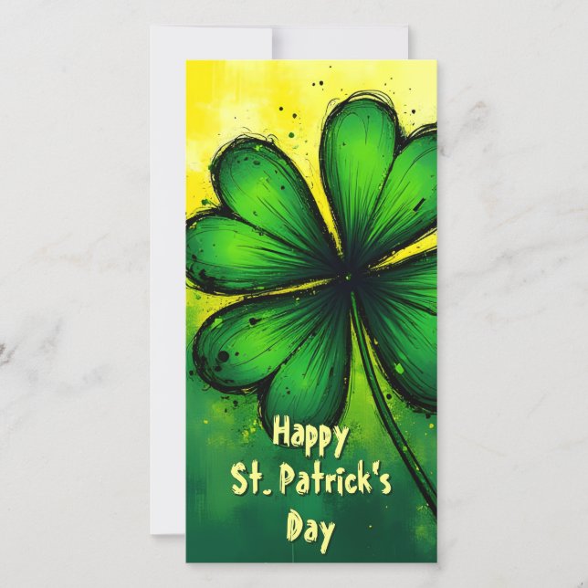Green, Happiness & Joy - Bonne St. Patrick's Day ! (Devant)