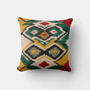 Green Kilim Lumbar Coussin : Le style rencontre le