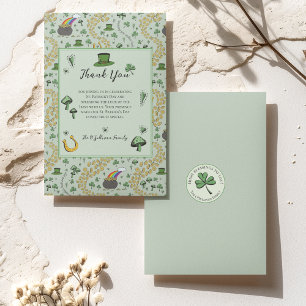 Green Lucky Jour de la Saint Patrick Carte de reme