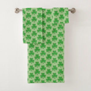 Green Lucky Shamrock Clover Irish St Patrick's Day