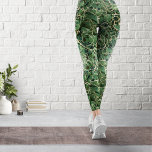 Green Marbled Paper Vintage Leggings<br><div class="desc">A seamless pattern of an amazing marbled paper used for classic composition notebooks that were popular in the 18th and 19th century. Available in several color variants. Look also for full designs with classic notebook labels. Piotr Kowalczyk © First published: 24.07.2022.</div>