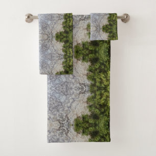 Green Moss & Earth Nature Art