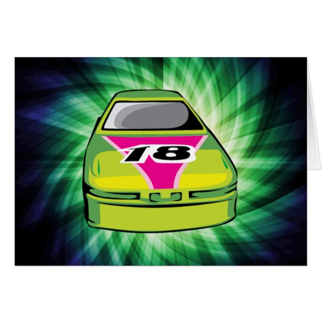 Green Nascar (Devant horizontal)