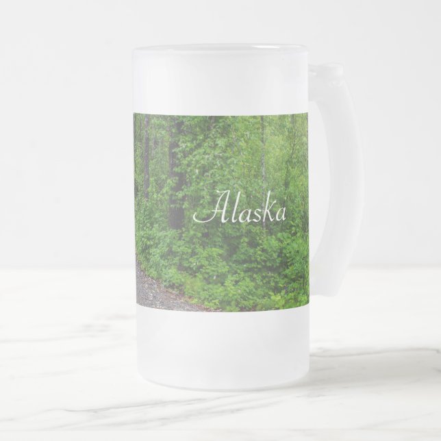 Green Paradise Frosted Mug (Devant droit)