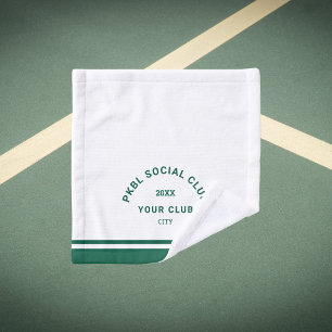 Green PKBL Social Club Crest Pickleball Face