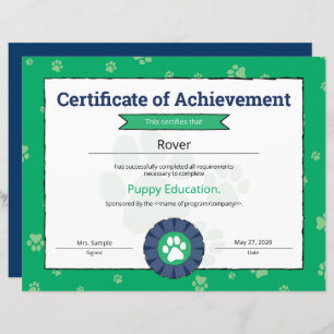 Green Puppy Program Pet Obedience School Pré Puppy