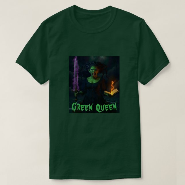 Green Queen T-Shirt (Design devant)