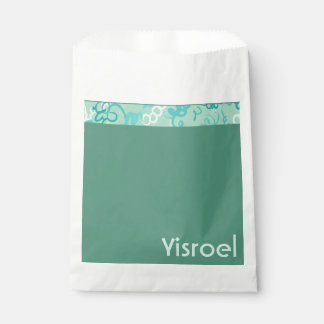 Green Squiggles upsherin pour sacs