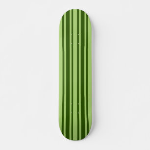 Green Stripes skateboard personnalisé