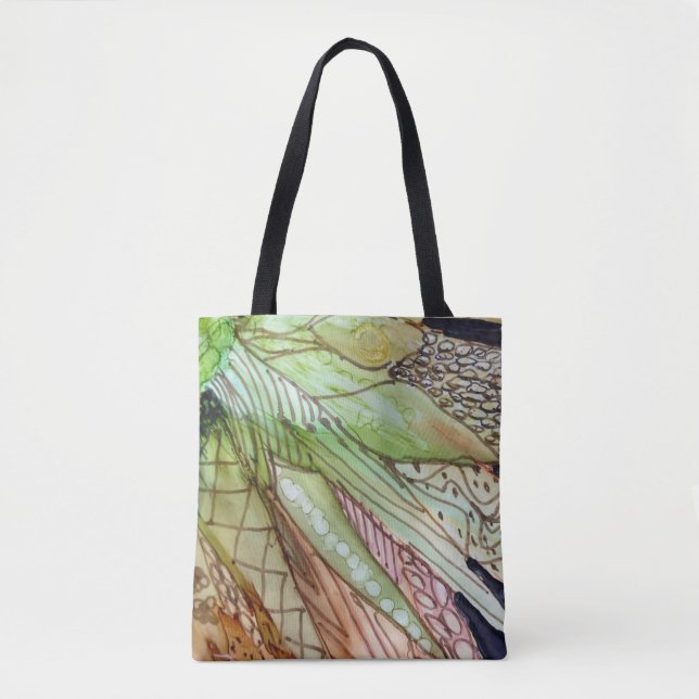 Green Veggies Tote Bag (Devant)