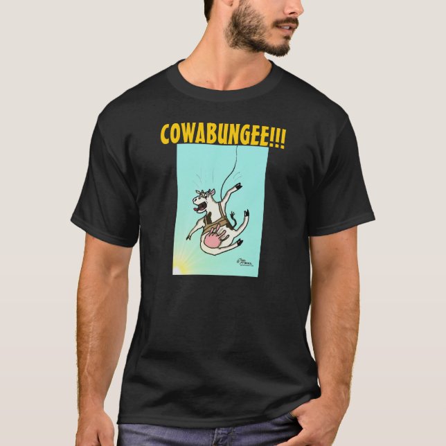Green Weenii "COWABUNGEE !" T-shirt (Devant)