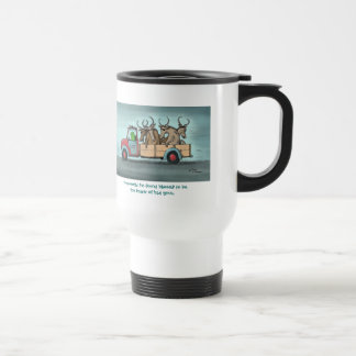Green Weenii "Mauvais Gnus" Travel Mug