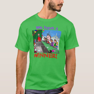 Green Weenii "Nous avons un gagnant !" T-shirt