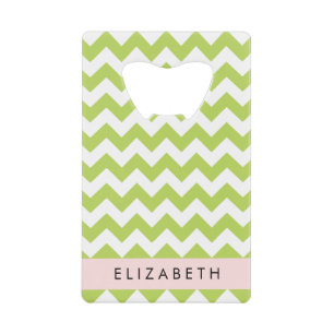 Green Zigzag, Green Chevron, Votre Nom