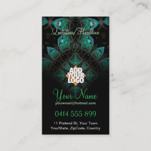 Greenada v3 Carte de visite fractal