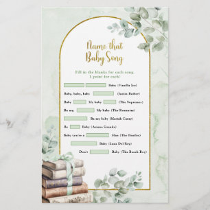 Greenerybook Nom que Baby Song Jeux