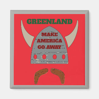 GREENLAND, aimant à tête viking
