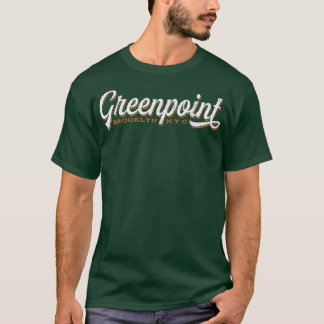 Greenpoint Brooklyn tshirt Cool Retro New York