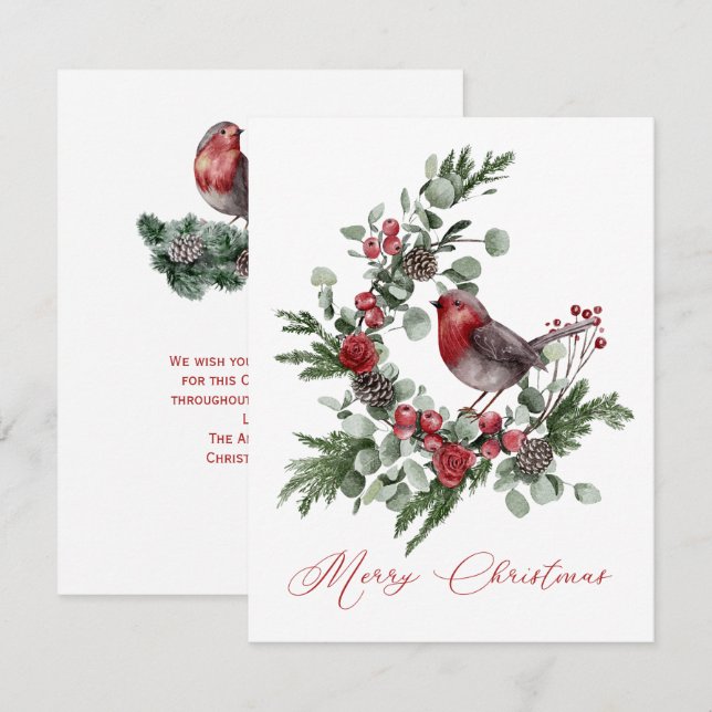 Greens de Noël, Cônes de pin, Gris rouge (Devant / Derrière)