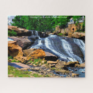 Greenville Falls Caroline du Sud Jigsaw Puzzle