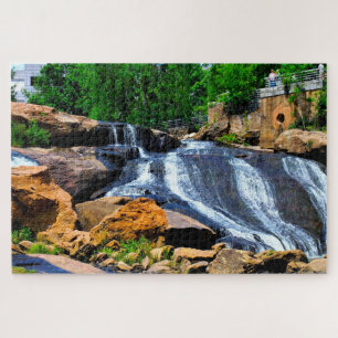 Greenville Falls Caroline du Sud Jigsaw Puzzle