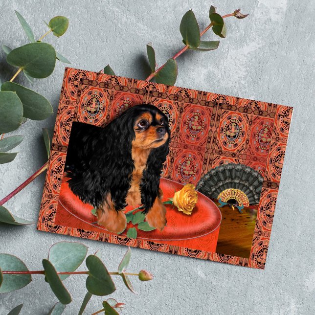 Greeting Card, King Charles Cavalier Spaniel (Créateur téléchargé)
