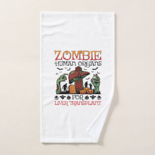 Greffe de foie d'organes humains de zombie Hallowe