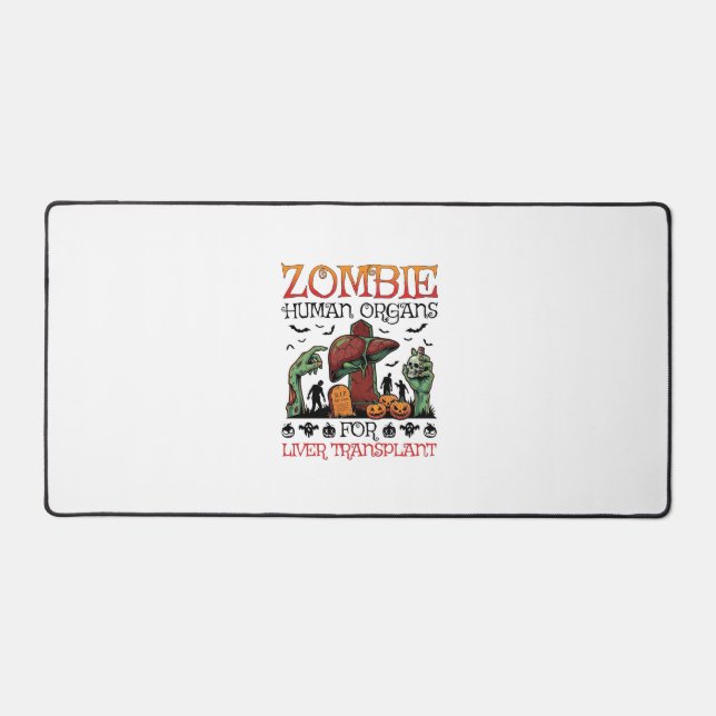 Greffe de foie d'organes humains de zombie Hallowe (Recto)