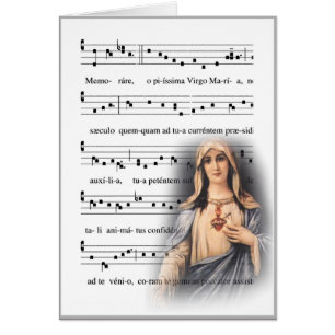 Grégorien Chant Memorare Musique Vierge Marie