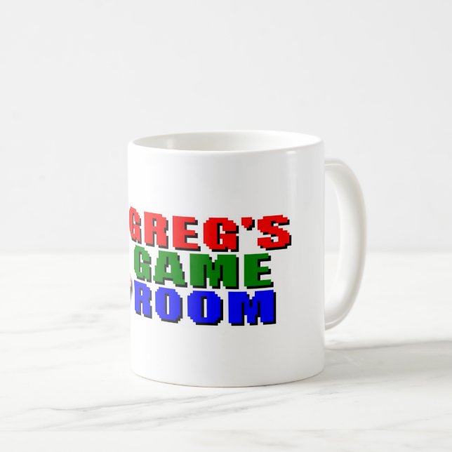 Greg's Game Room Logo Mug 11 oz (Devant droit)