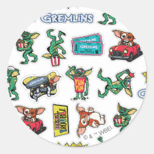 Gremlins™ Autocollants Drôles Motifs
