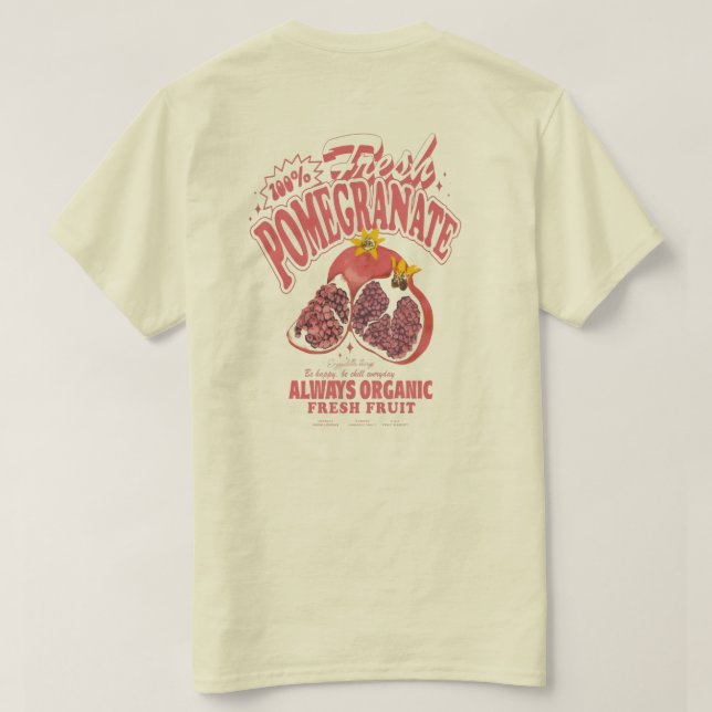 "Grenade 100% Fraîche" – T-shirt pour amateur de f (Design dos)