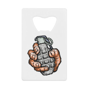 Grenade À La Main En Style Bande Dessinée