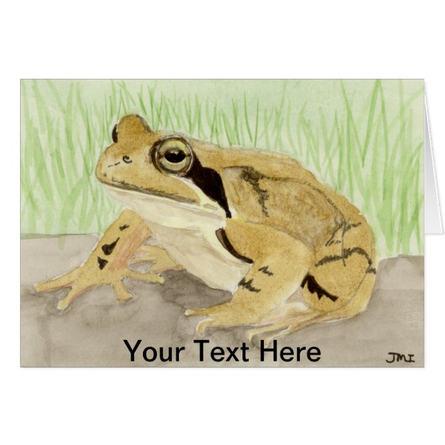 Grenouille à bois (Devant horizontal)
