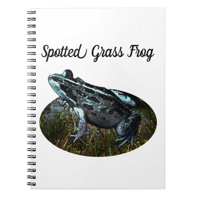 Grenouille à herbe tachetée, Carnet (Devant)