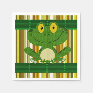 Grenouille à serviettes en papier
