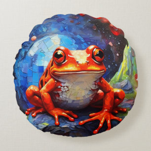 Grenouille à tarte du Costa Rica Jetez des coussin