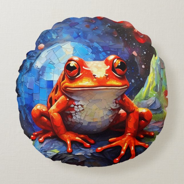 Grenouille à tarte du Costa Rica Jetez des coussin (Devant)