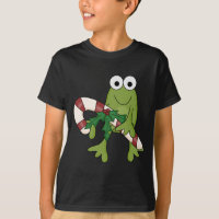 Grenouille avec Sucres de canne T-shirts et cadeau