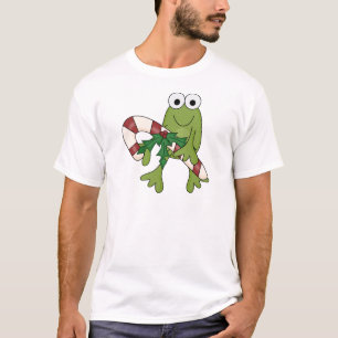 Grenouille avec Sucres de canne T-shirts et cadeau