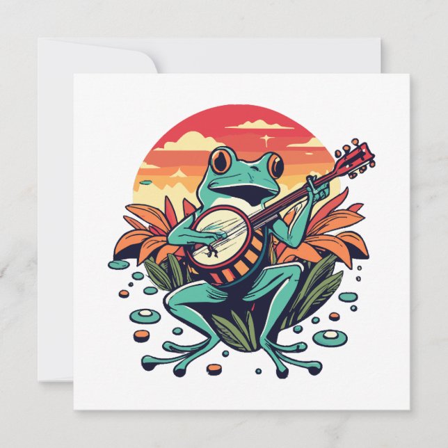 Grenouille banjo (Devant)