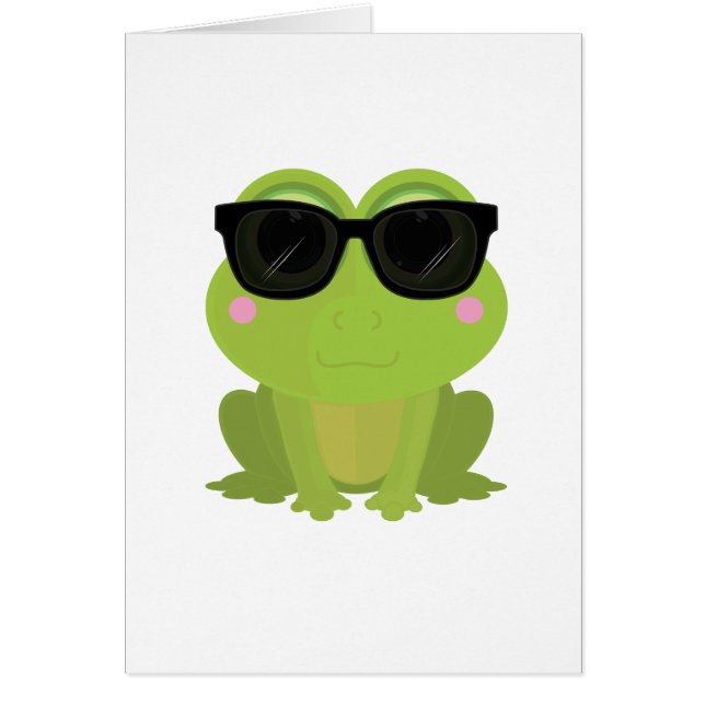 Grenouille cool (Devant)