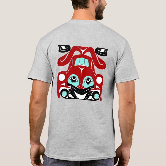 Grenouille - Côte Ouest T-shirt de style amérindie (Dos)