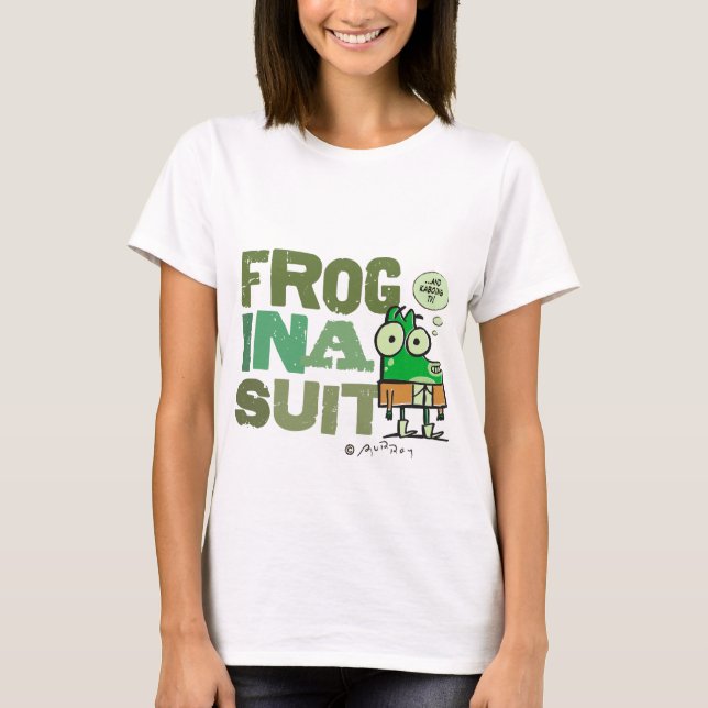 Grenouille dans un T-shirt de costume (divers) (Devant)